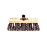 10" Newman and Cole Stiff PVC Broom Head with Plastic Socket